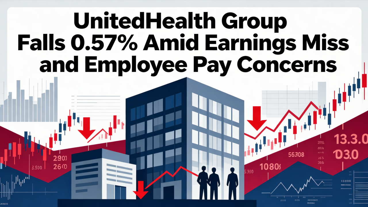 UnitedHealth Group Falls 0.57% Amid Earnings Miss and Employee Pay Concerns