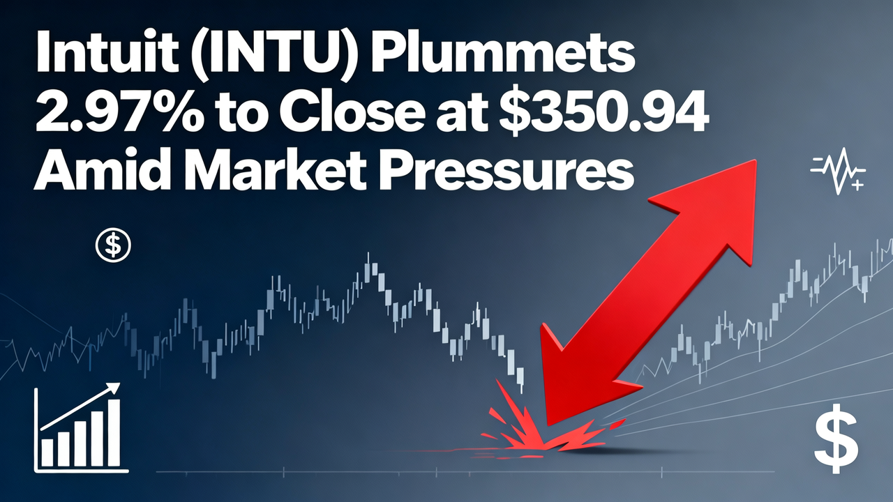 Intuit (INTU) Plummets 2.97% to Close at $350.94 Amid Market Pressures