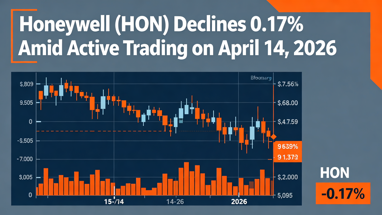 Honeywell (HON) Declines 0.17% Amid Active Trading on April 14, 2026