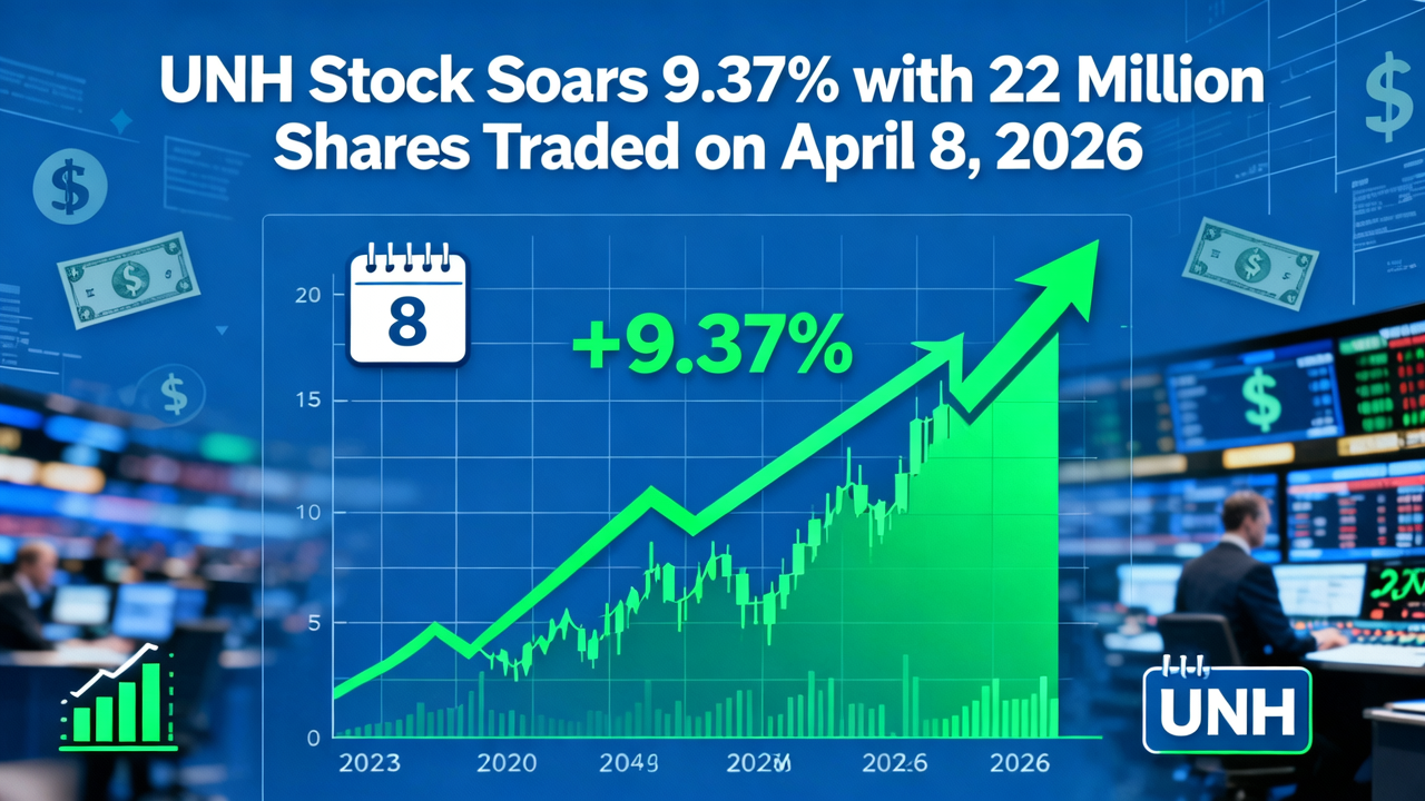 UNH Stock Soars 9.37% with 22 Million Shares Traded on April 8, 2026
