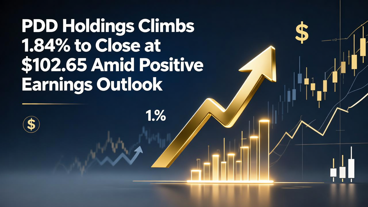 PDD Holdings Climbs 1.84% to Close at $102.65 Amid Positive Earnings Outlook