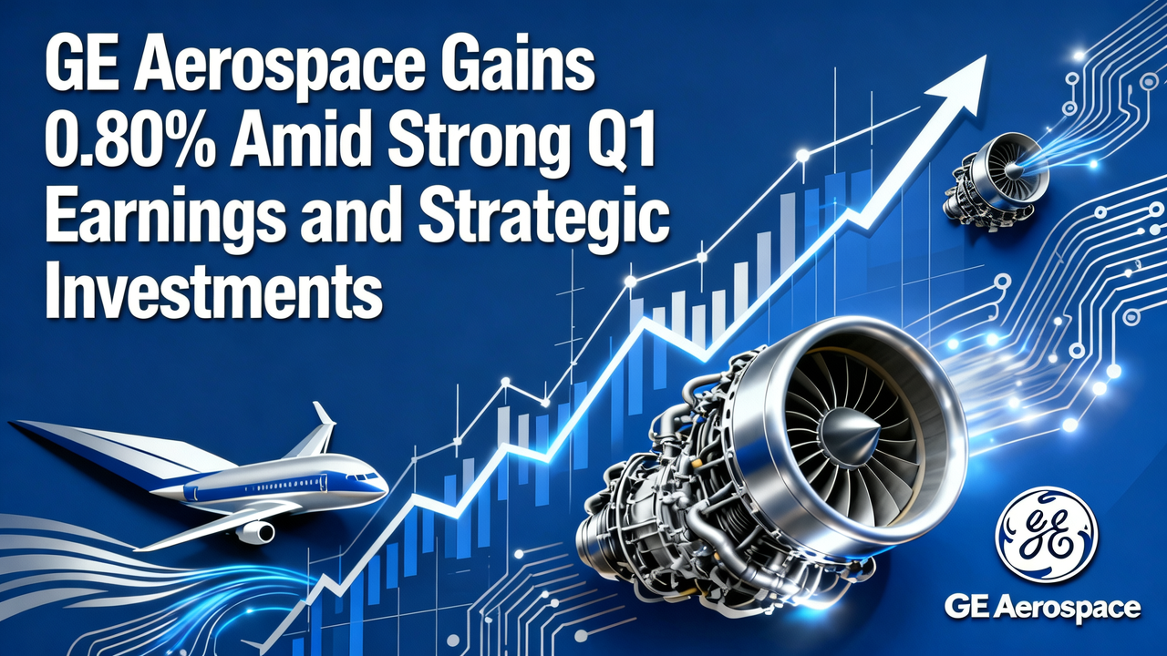 GE Aerospace Gains 0.80% Amid Strong Q1 Earnings and Strategic Investments