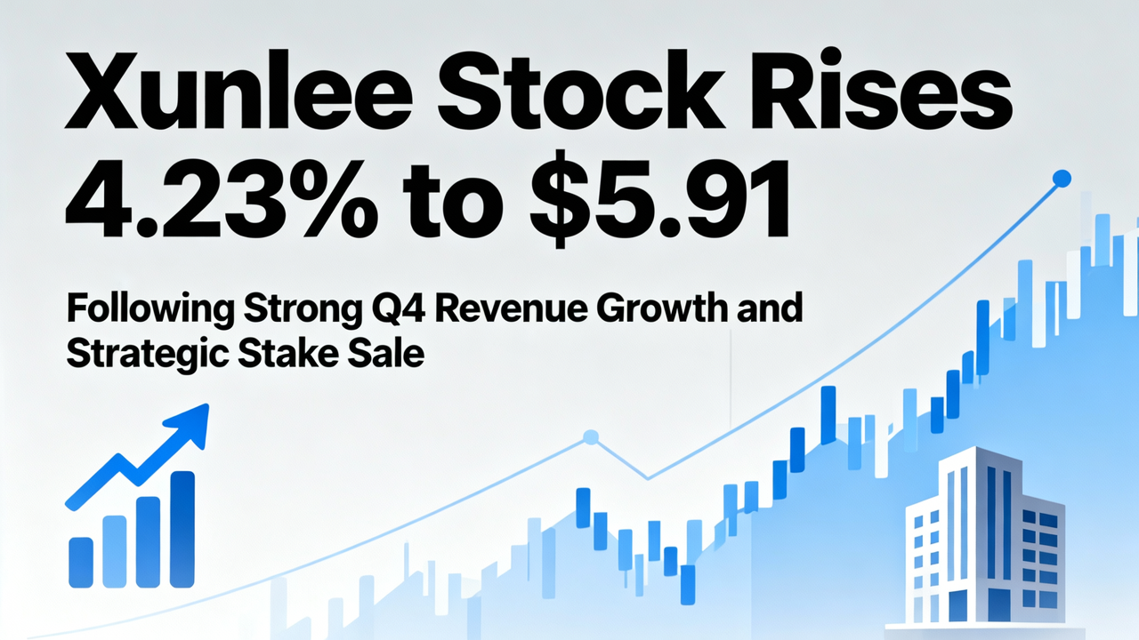 Xunlei Stock Rises 4.23% to $5.91 Following Strong Q4 Revenue Growth and Strategic Stake Sale