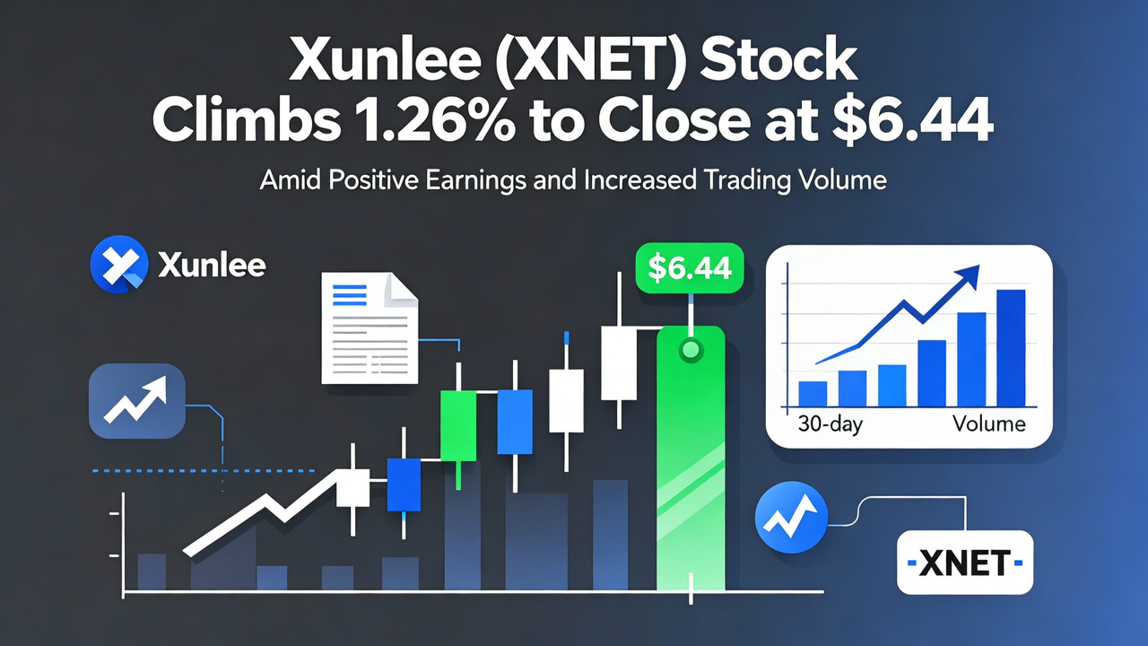Xunlei (XNET) Stock Climbs 1.26% to Close at $6.44 Amid Positive Earnings and Increased Trading Volume