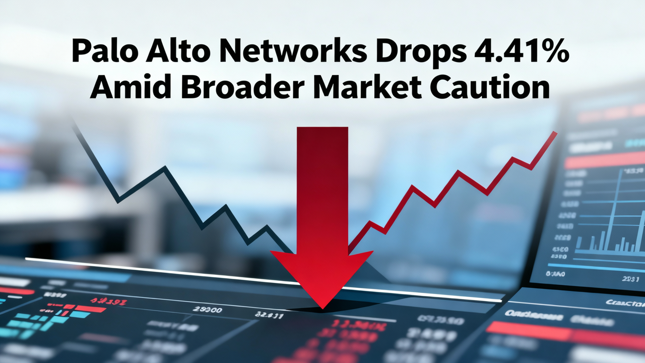Palo Alto Networks Drops 4.41% Amid Broader Market Caution