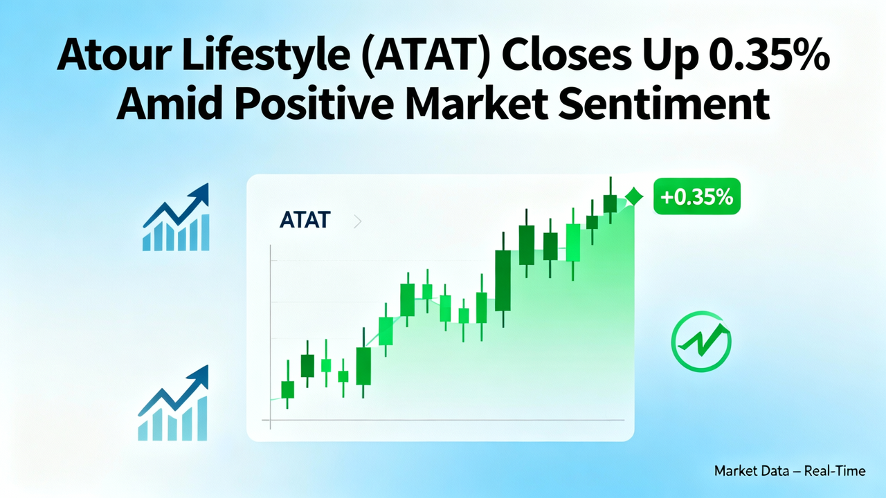 Atour Lifestyle (ATAT) Closes Up 0.35% Amid Positive Market Sentiment