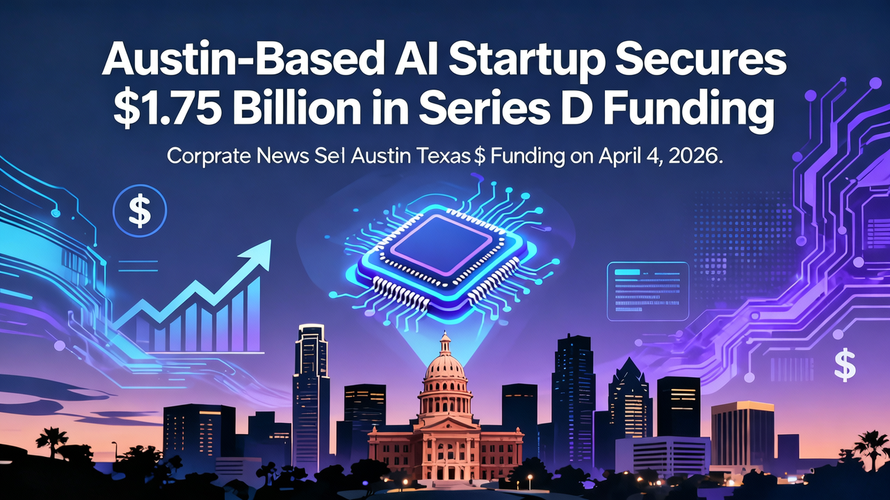 Austin-Based AI Startup Secures $1.75 Billion in Series D Funding on April 4, 2026