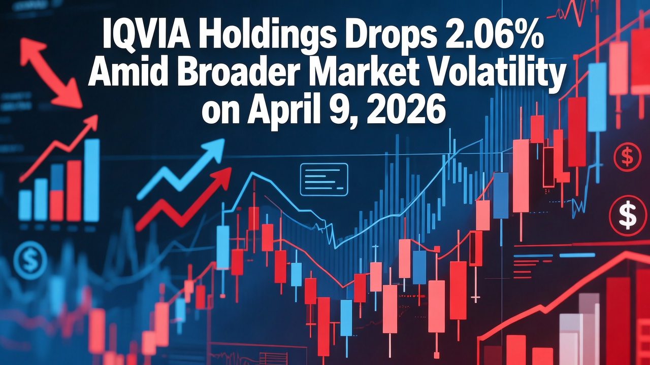 IQVIA Holdings Drops 2.06% Amid Broader Market Volatility on April 9, 2026