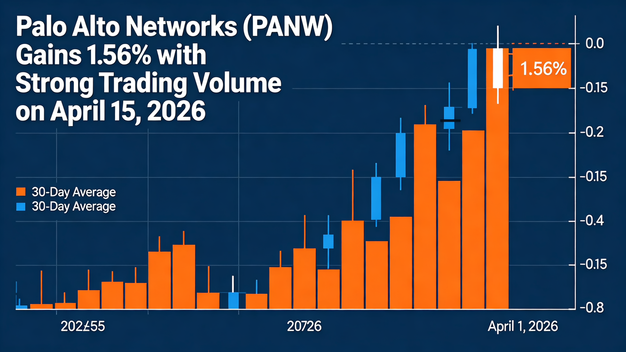 Palo Alto Networks (PANW) Gains 1.56% with Strong Trading Volume on April 15, 2026