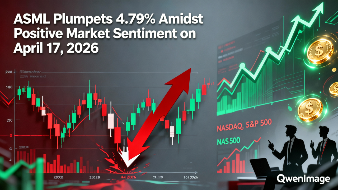 ASML Plummets 4.79% Amidst Positive Market Sentiment on April 17, 2026