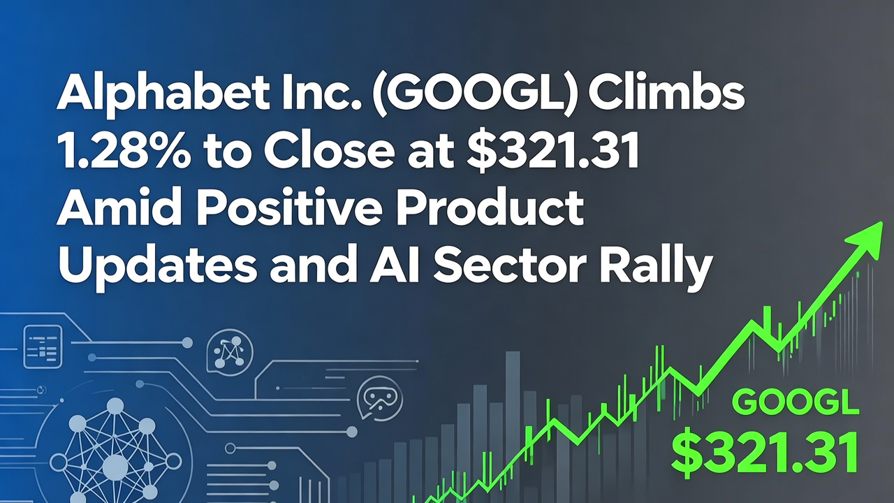 Alphabet Inc. (GOOGL) Climbs 1.28% to Close at $321.31 Amid Positive Product Updates and AI Sector Rally