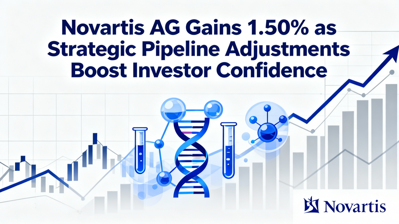 Novartis AG Gains 1.50% as Strategic Pipeline Adjustments Boost Investor Confidence