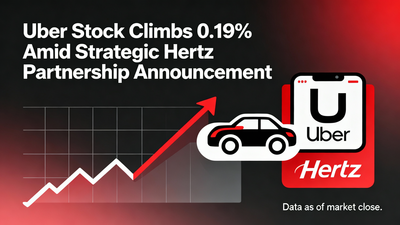 Uber Stock Climbs 0.19% Amid Strategic Hertz Partnership Announcement