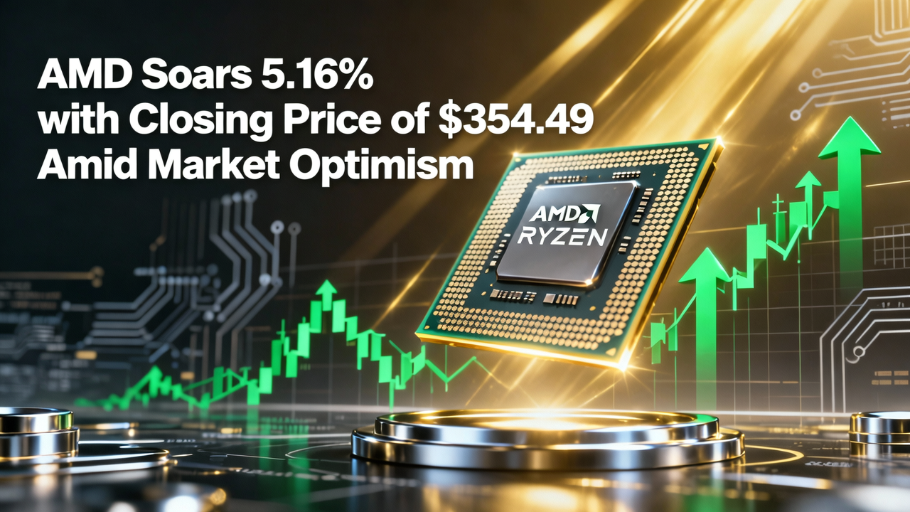 AMD Soars 5.16% with Closing Price of $354.49 Amid Market Optimism