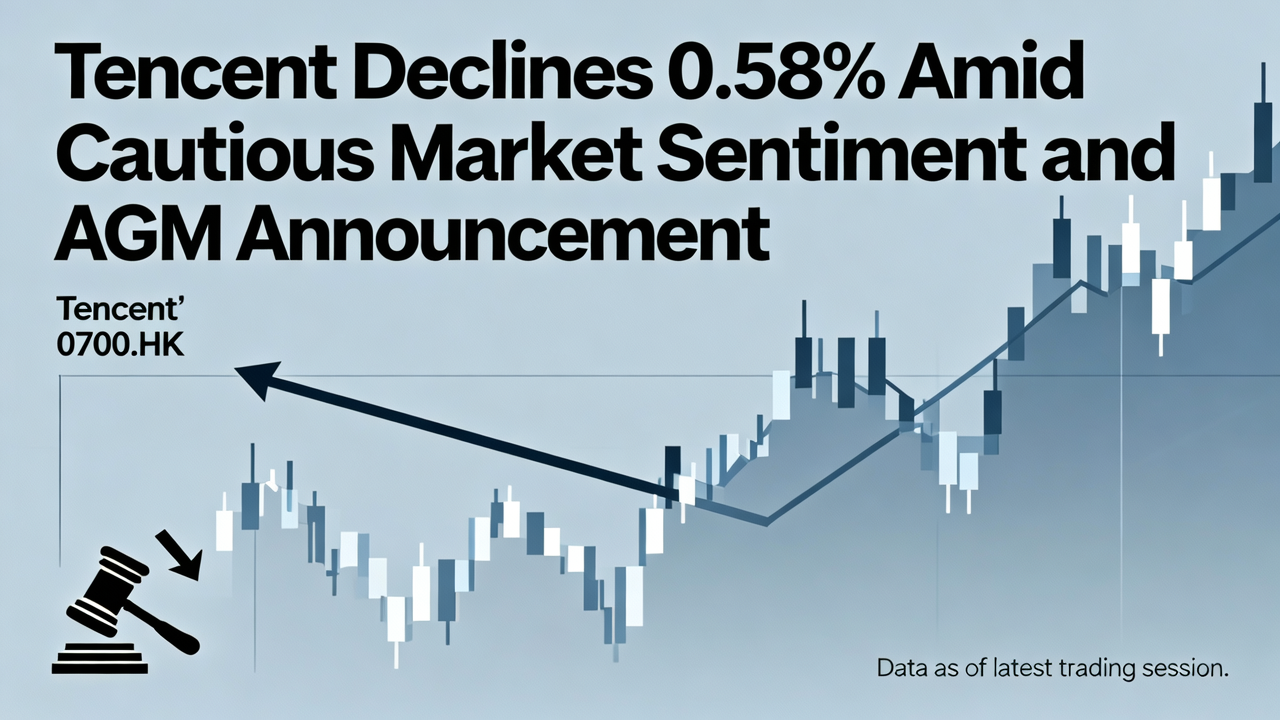 Tencent Declines 0.58% Amid Cautious Market Sentiment and AGM Announcement