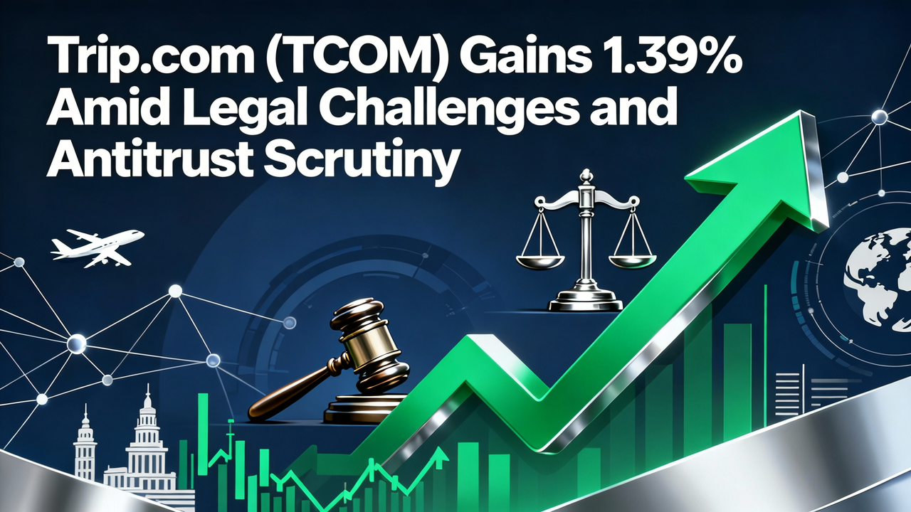 Trip.com (TCOM) Gains 1.39% Amid Legal Challenges and Antitrust Scrutiny