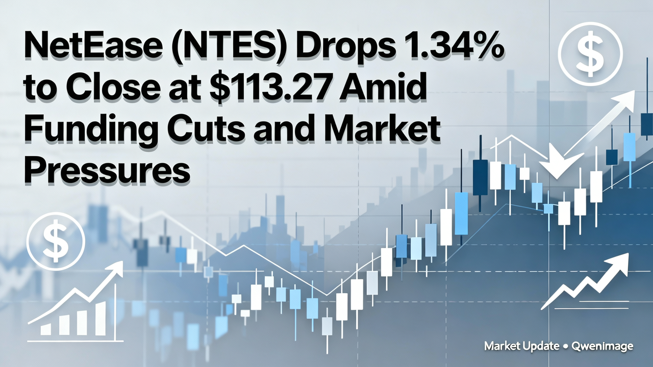 NetEase (NTES) Drops 1.34% to Close at $113.27 Amid Funding Cuts and Market Pressures