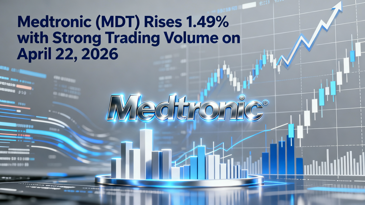 Medtronic (MDT) Rises 1.49% with Strong Trading Volume on April 22, 2026