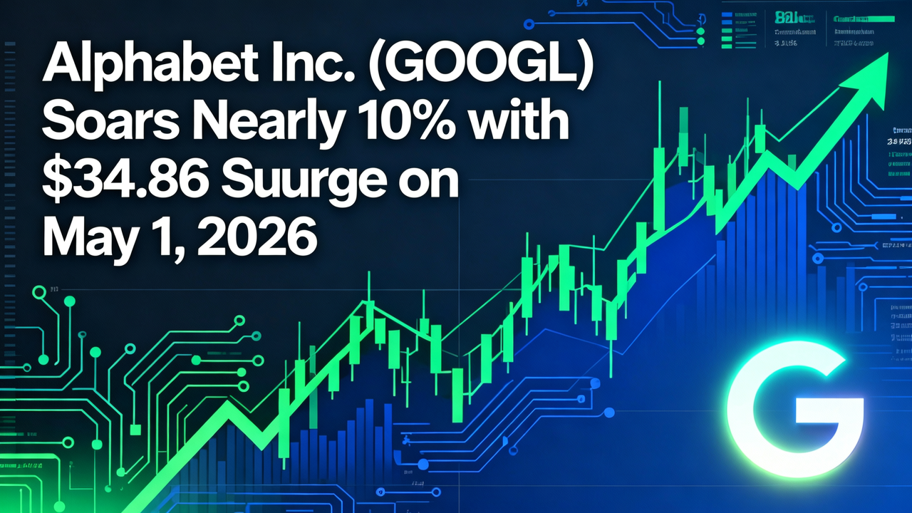 Alphabet Inc. (GOOGL) Soars Nearly 10% with $34.86 Surge on May 1, 2026