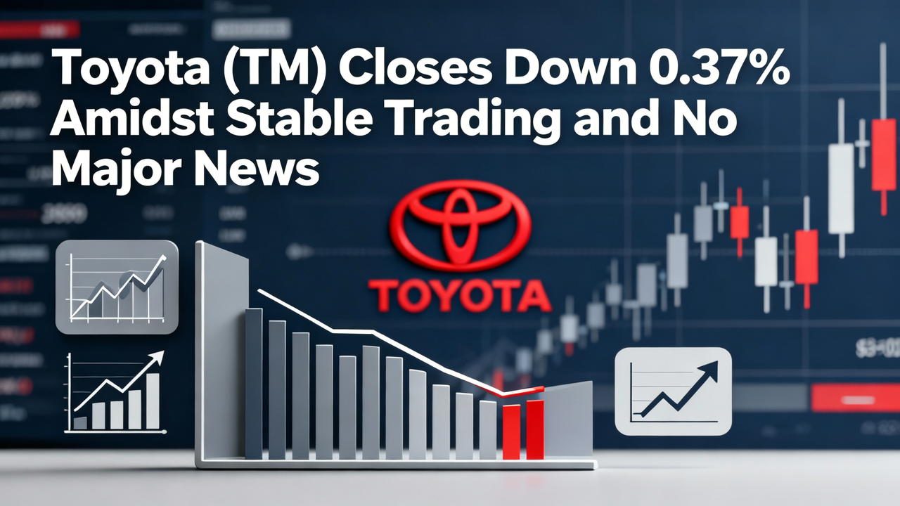 Toyota (TM) Closes Down 0.37% Amidst Stable Trading and No Major News