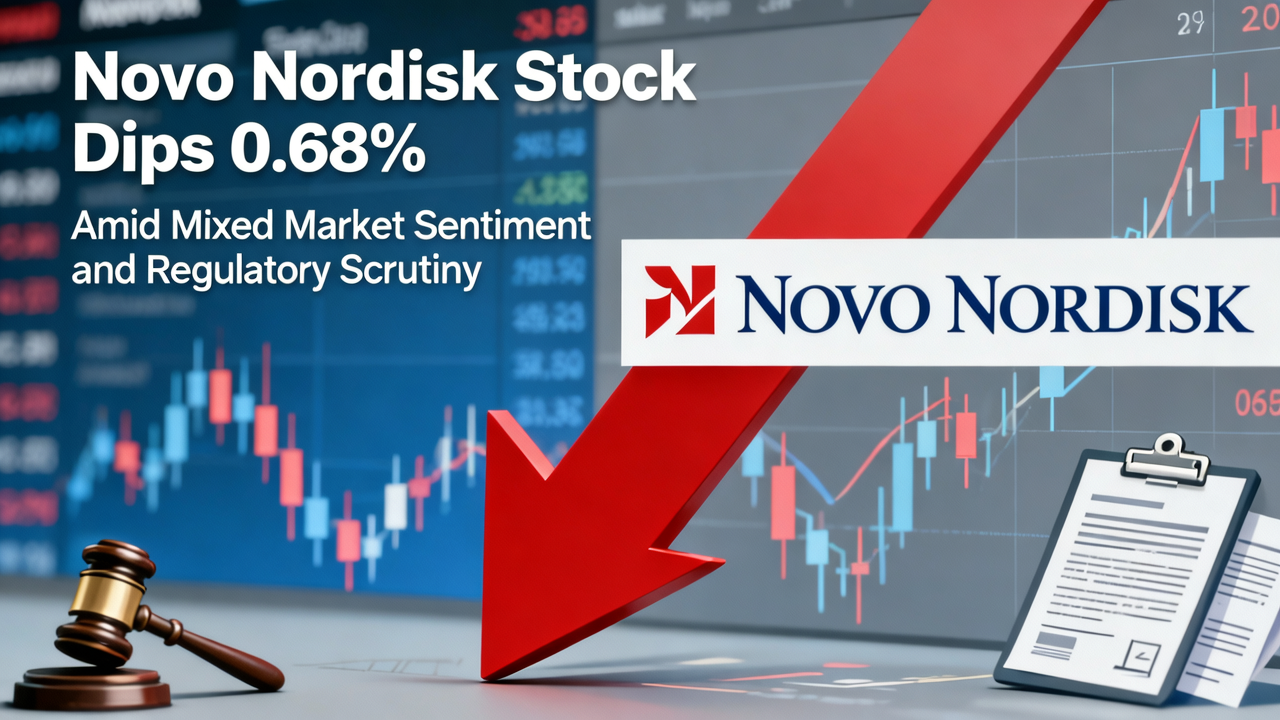 Novo Nordisk Stock Dips 0.68% Amid Mixed Market Sentiment and Regulatory Scrutiny