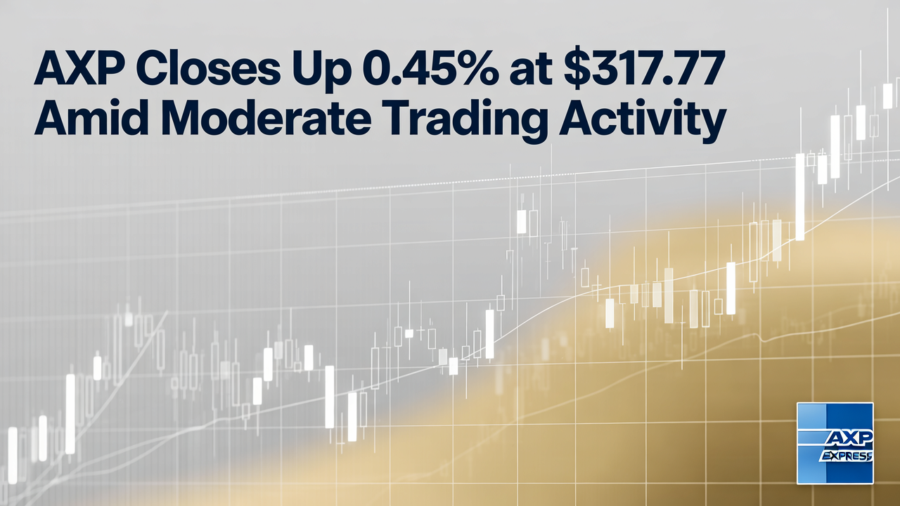 AXP Closes Up 0.45% at $317.77 Amid Moderate Trading Activity