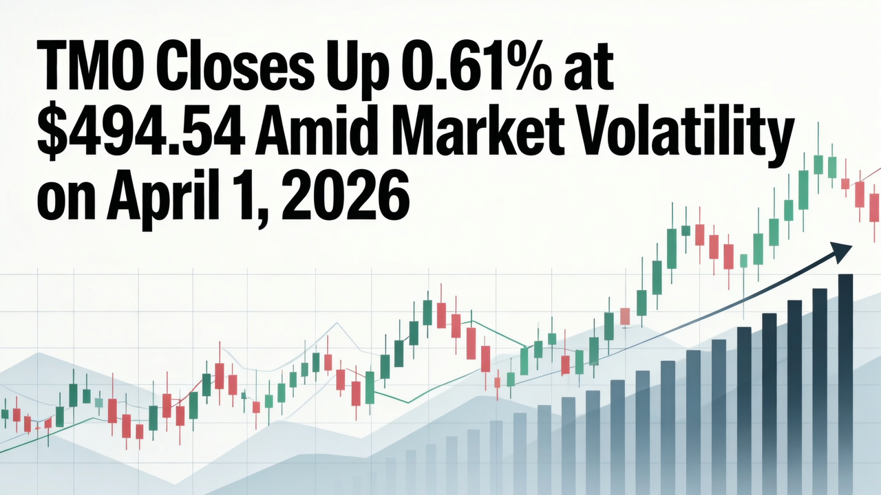 TMO Closes Up 0.61% at $494.54 Amid Market Volatility on April 1, 2026
