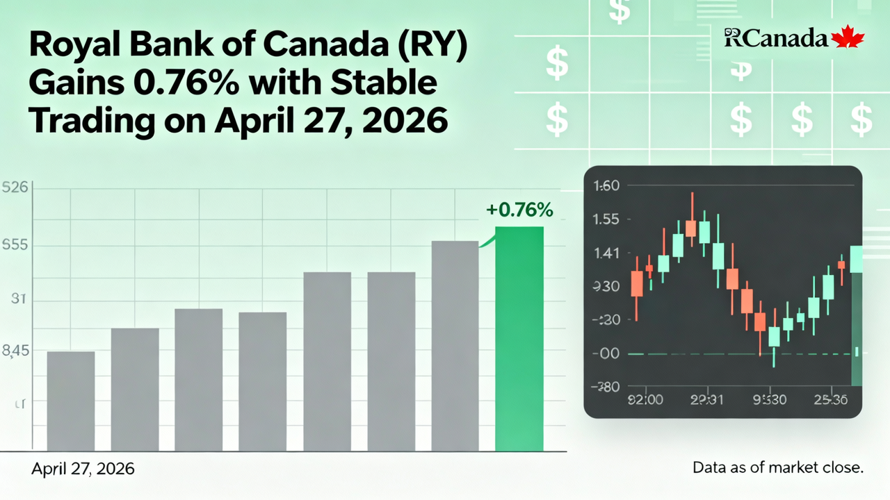 Royal Bank of Canada (RY) Gains 0.76% with Stable Trading on April 27, 2026