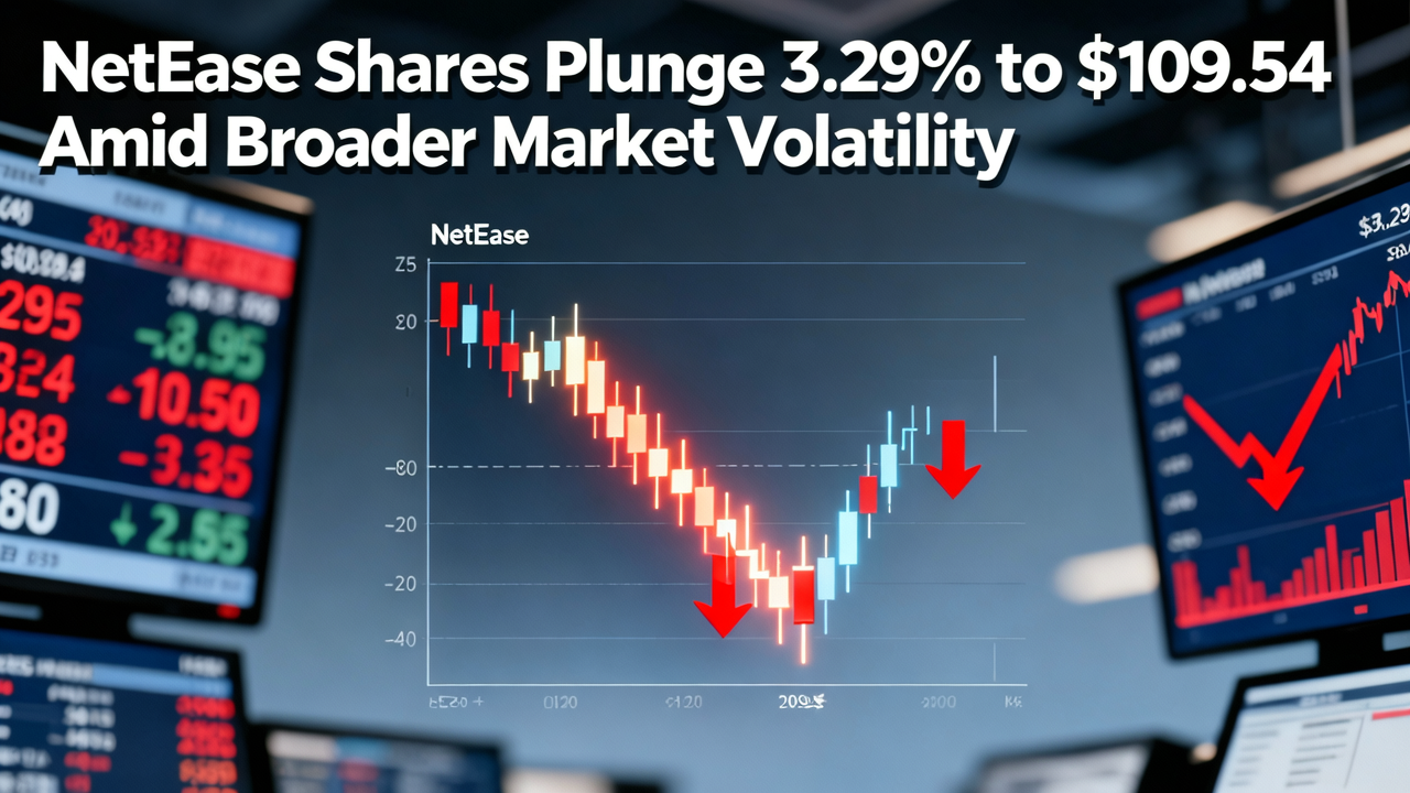 NetEase Shares Plunge 3.29% to $109.54 Amid Broader Market Volatility