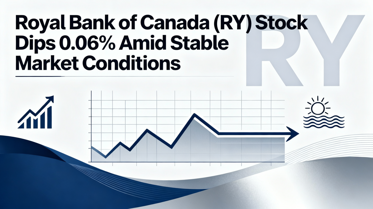 Royal Bank of Canada (RY) Stock Dips 0.06% Amid Stable Market Conditions