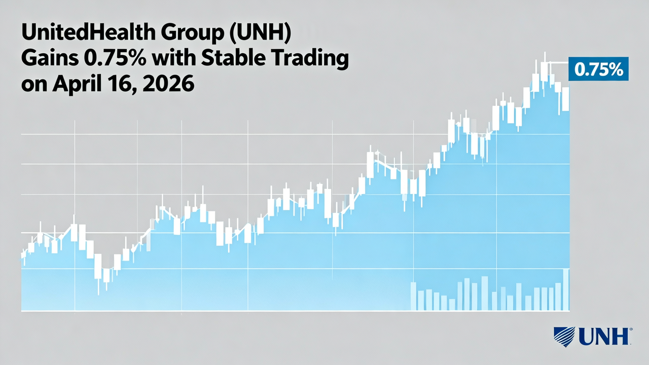 UnitedHealth Group (UNH) Gains 0.75% with Stable Trading on April 16, 2026