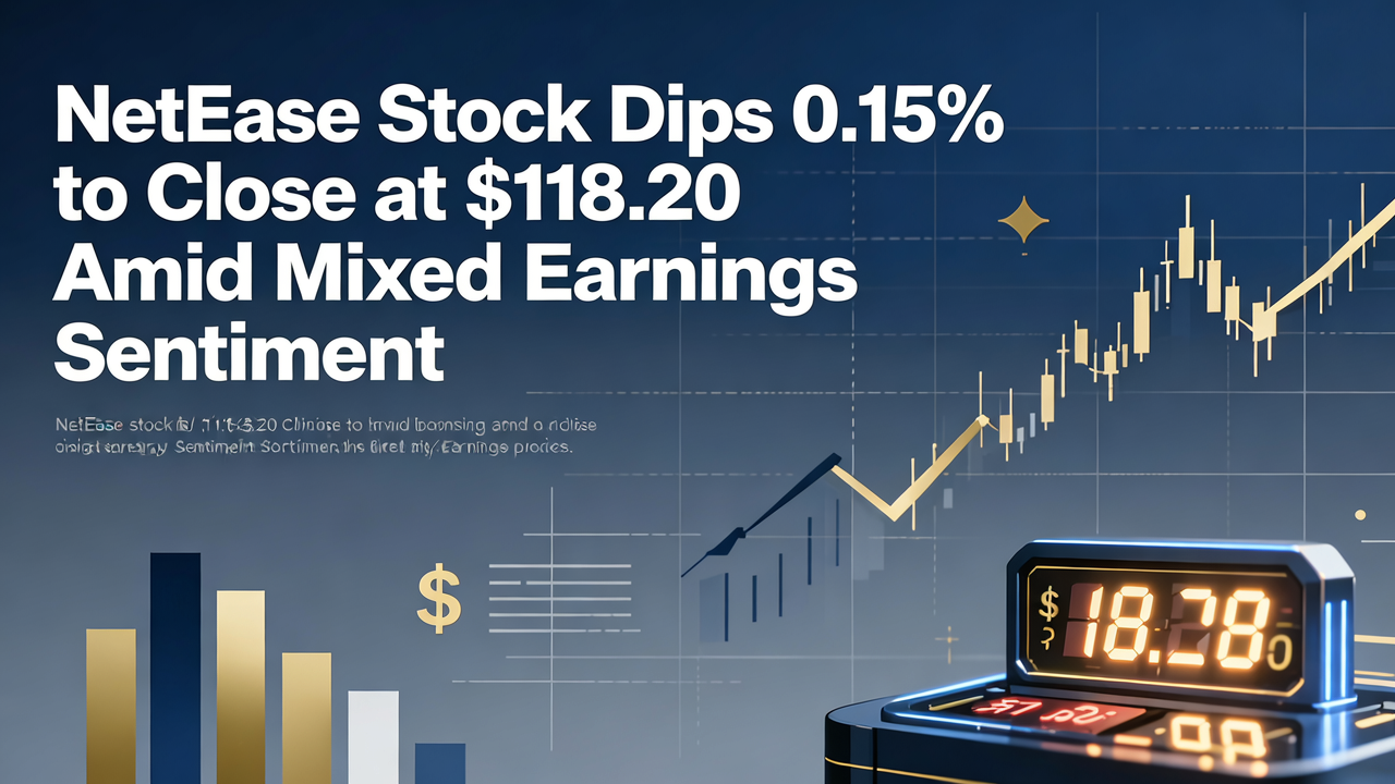 NetEase Stock Dips 0.15% to Close at $118.20 Amid Mixed Earnings Sentiment