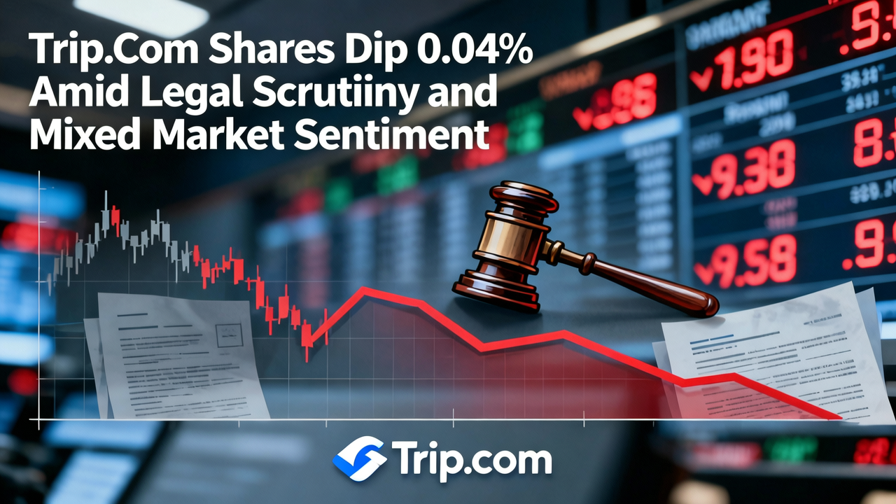 Trip.com Shares Dip 0.04% Amid Legal Scrutiny and Mixed Market Sentiment