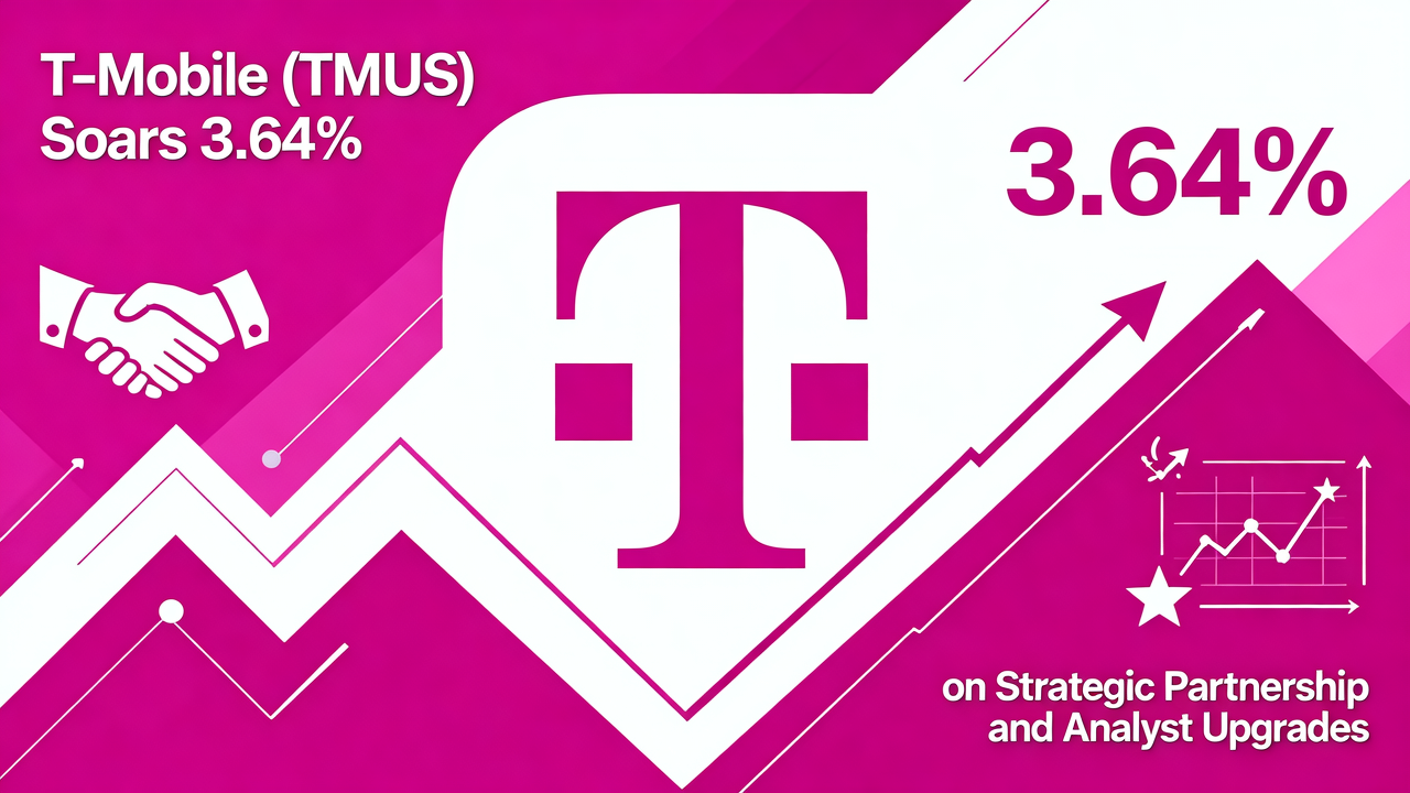 T-Mobile (TMUS) Soars 3.64% on Strategic Partnership and Analyst Upgrades