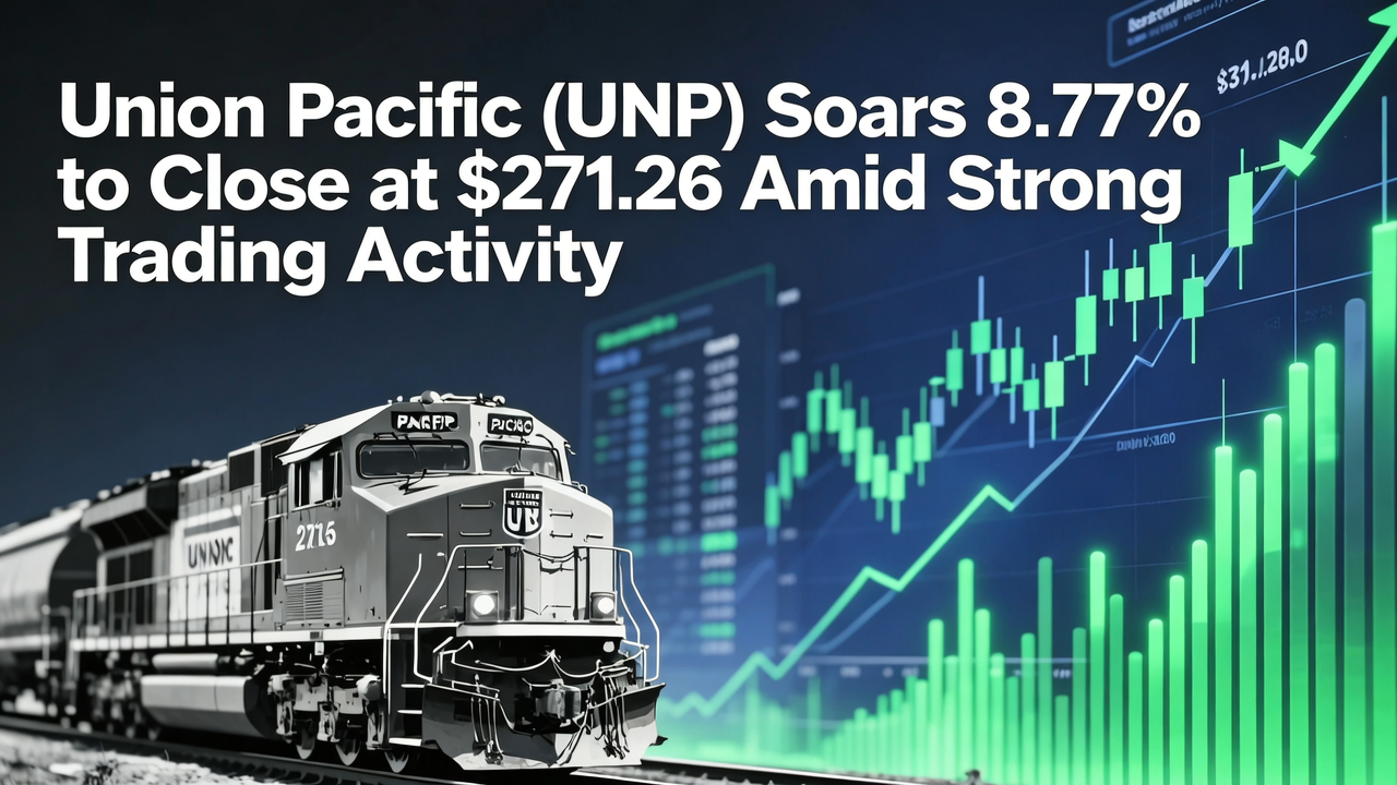 Union Pacific (UNP) Soars 8.77% to Close at $271.26 Amid Strong Trading Activity