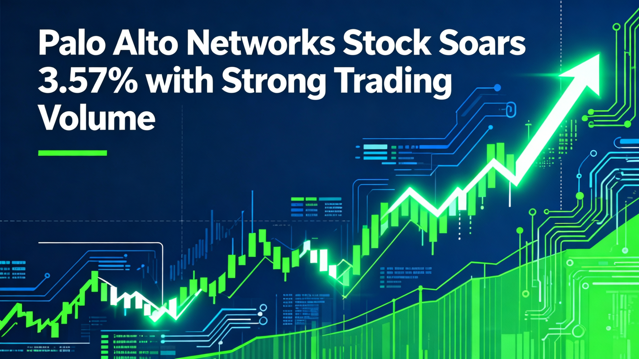Palo Alto Networks Stock Soars 3.57% with Strong Trading Volume