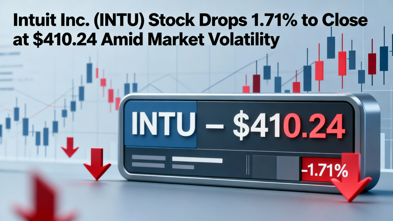Intuit Inc. (INTU) Stock Drops 1.71% to Close at $410.24 Amid Market Volatility