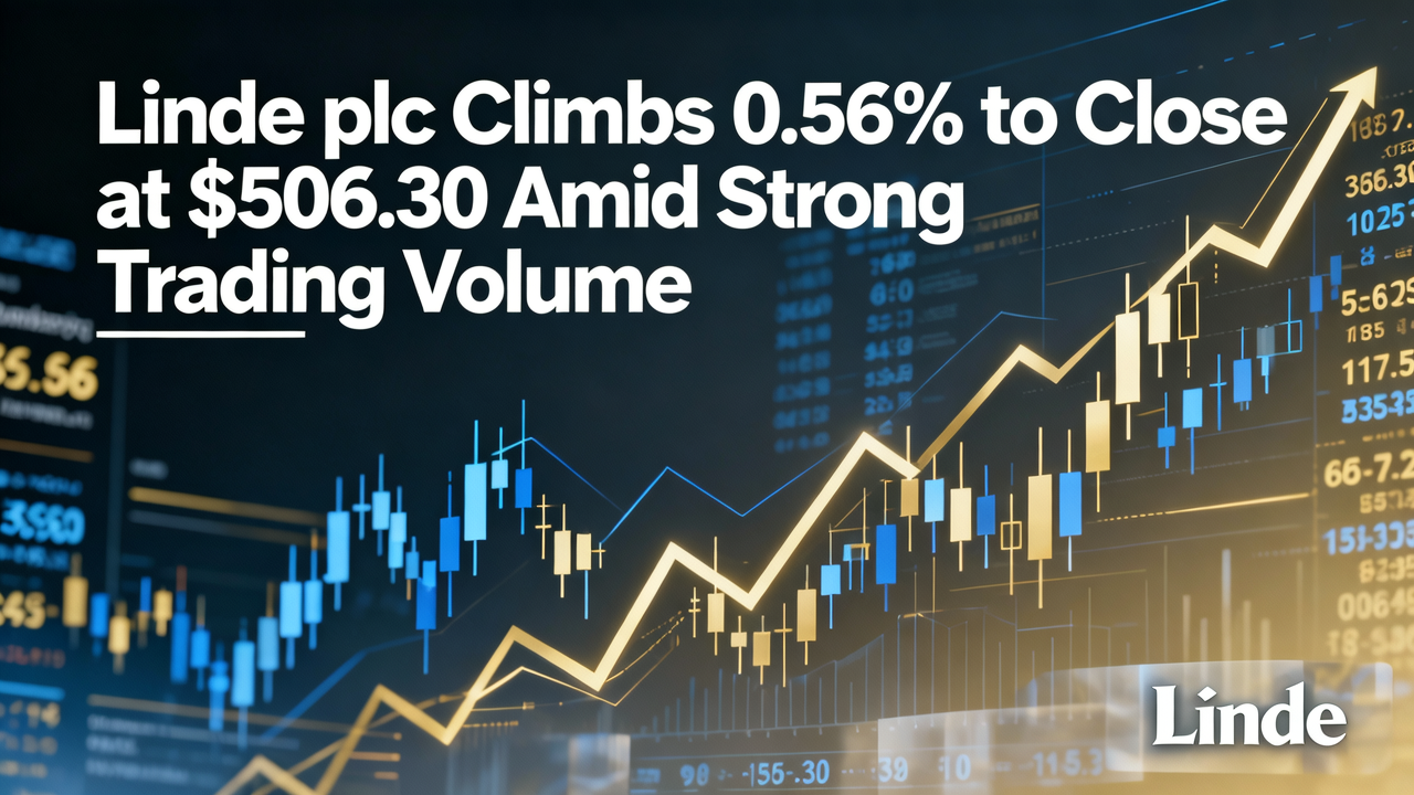 Linde plc Climbs 0.56% to Close at $506.30 Amid Strong Trading Volume