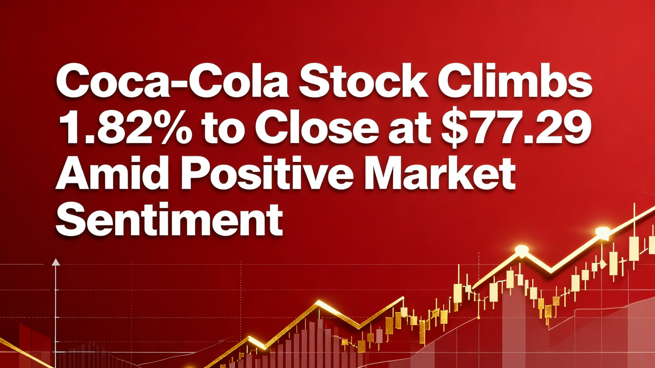 Coca-Cola Stock Climbs 1.82% to Close at $77.29 Amid Positive Market Sentiment