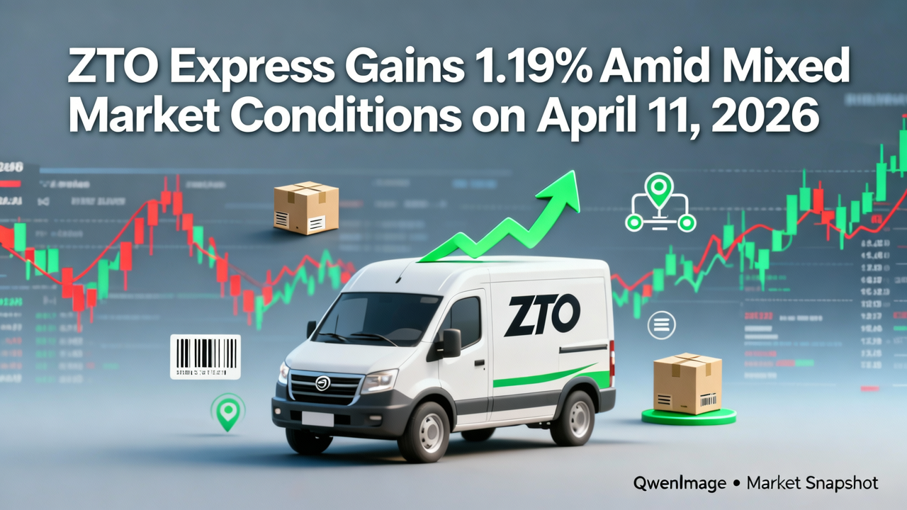 ZTO Express Gains 1.19% Amid Mixed Market Conditions on April 11, 2026