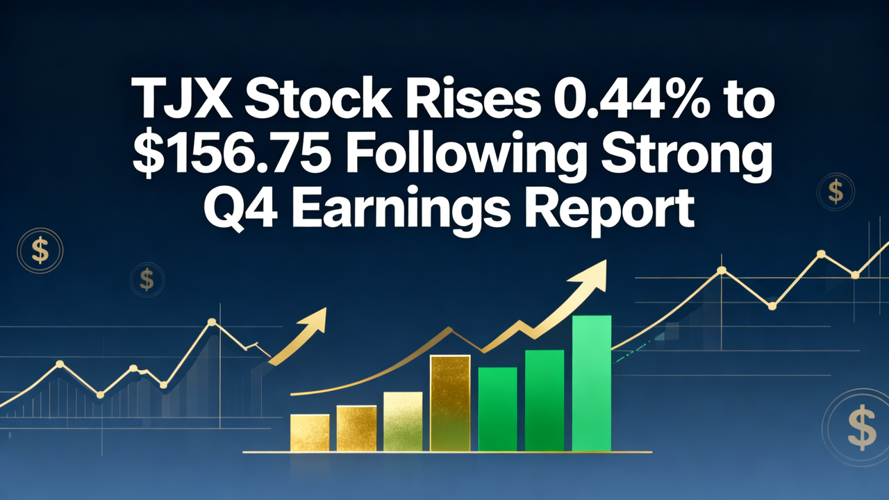 TJX Stock Rises 0.44% to $156.75 Following Strong Q4 Earnings Report