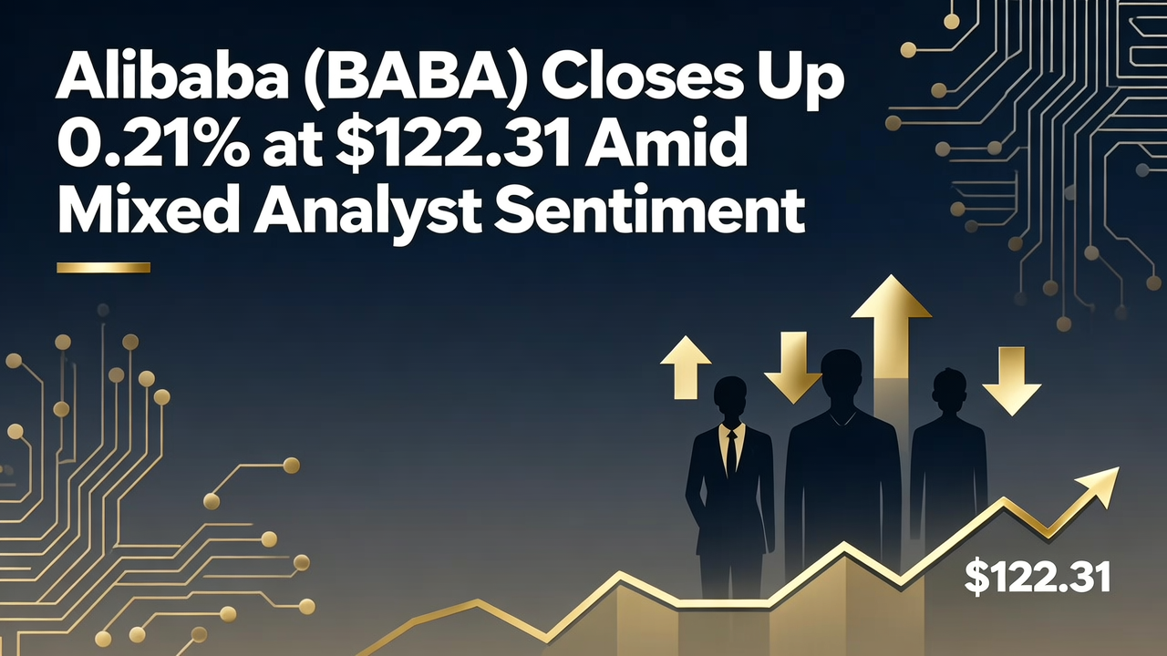 Alibaba (BABA) Closes Up 0.21% at $122.31 Amid Mixed Analyst Sentiment