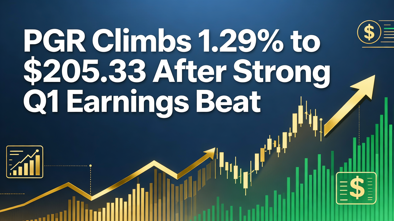 PGR Climbs 1.29% to $205.33 After Strong Q1 Earnings Beat