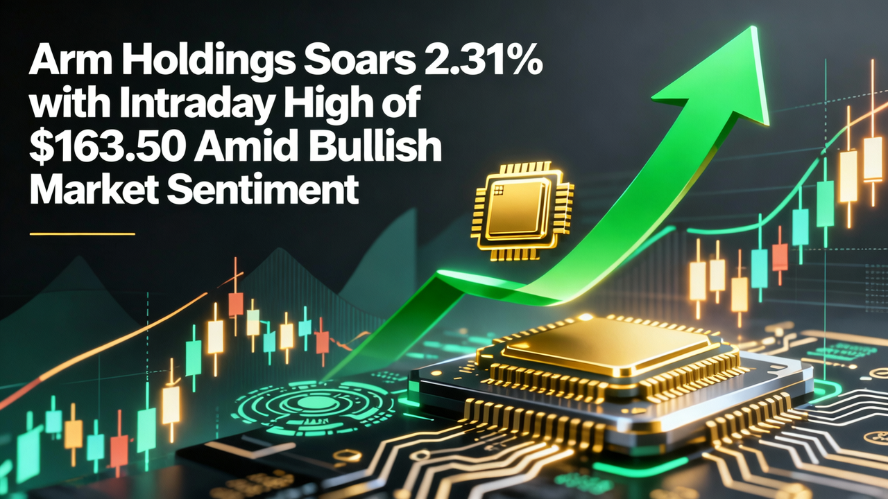 Arm Holdings Soars 2.31% with Intraday High of $163.50 Amid Bullish Market Sentiment