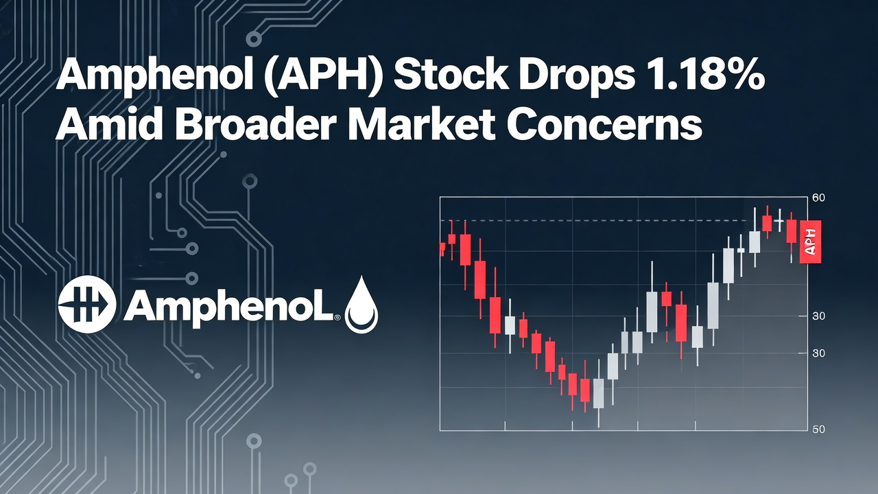 Amphenol (APH) Stock Drops 1.18% Amid Broader Market Concerns