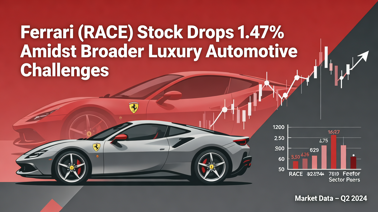 Ferrari (RACE) Stock Drops 1.47% Amidst Broader Luxury Automotive Challenges