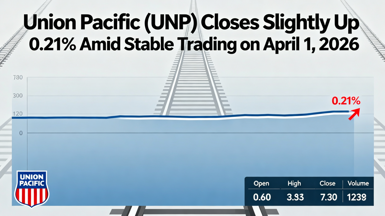 Union Pacific (UNP) Closes Slightly Up 0.21% Amid Stable Trading on April 1, 2026