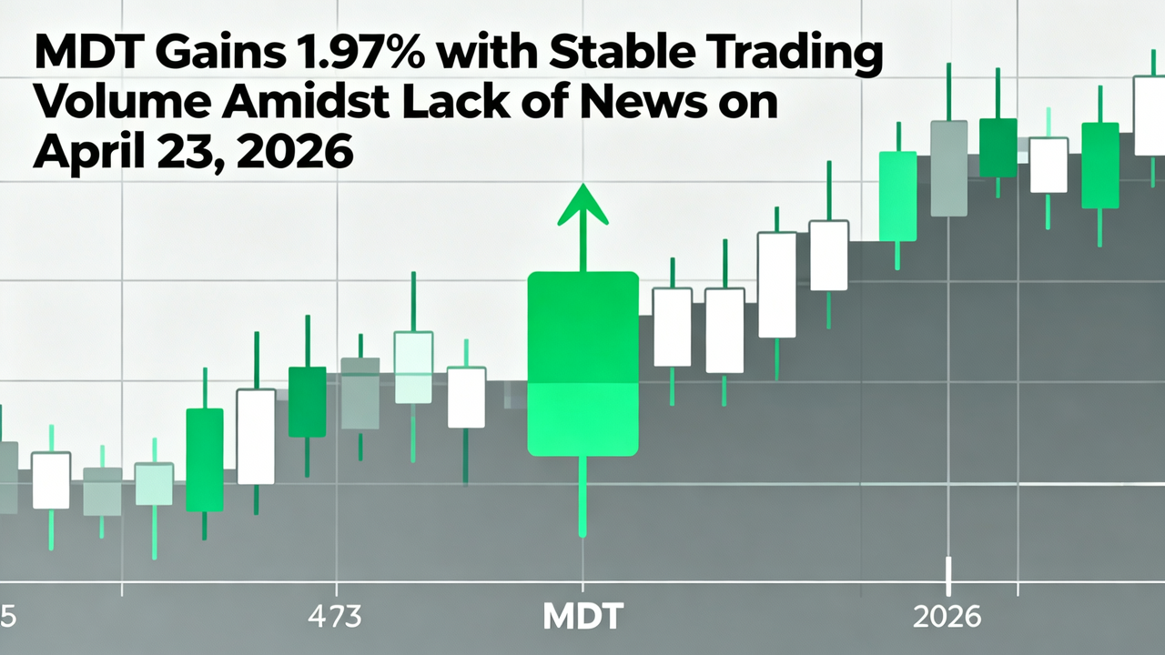 MDT Gains 1.97% with Stable Trading Volume Amidst Lack of News on April 23, 2026