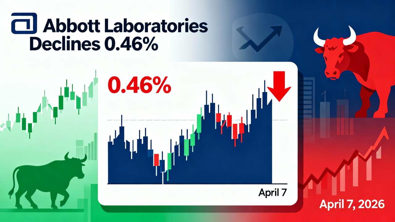 Abbott Laboratories Declines 0.46% Amidst Mixed Market Sentiment on April 7, 2026