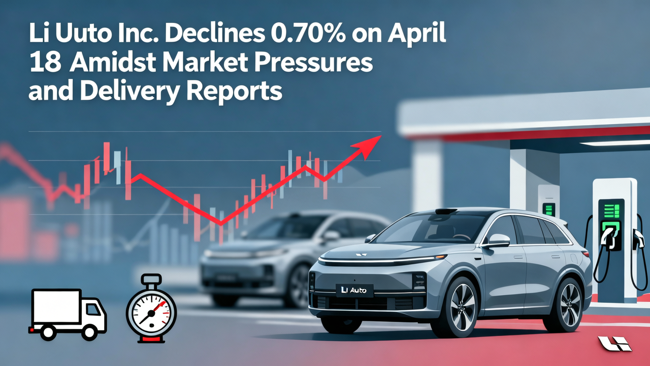 Li Auto Inc. Declines 0.70% on April 18 Amidst Market Pressures and Delivery Reports